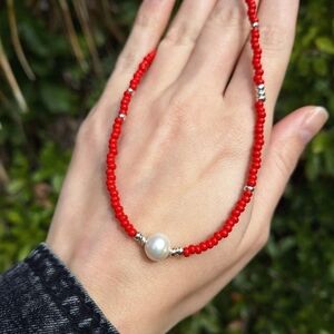 Freshwater Pearl Necklace ~ Handcrafted Jewelry